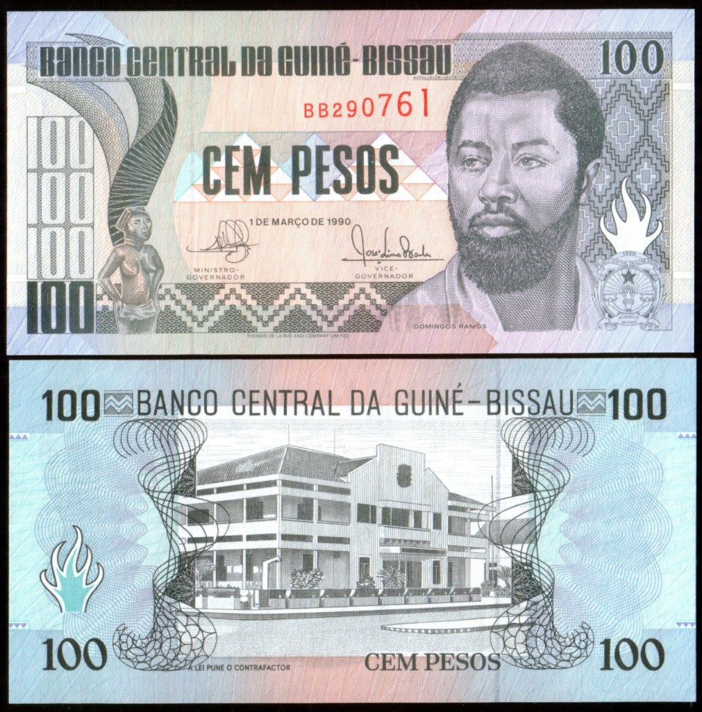 Guineea-Bissau 1990 -  100 pesos UNC